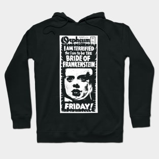 The Bride of Frankenstein ∆ Vintage Horror Fan Hoodie